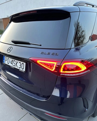 Mercedes-Benz GLE cena 364900 przebieg: 58500, rok produkcji 2020 z Konin małe 172